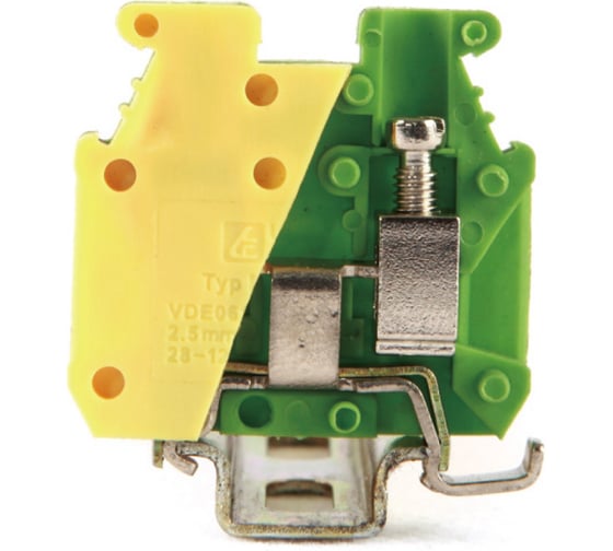 Микро-клемма заземления Leipole 3мм2 JMBK3/E-Z-PE (100 шт в упак) 1010.072