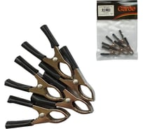 Клемма-зажим крокодил Garde 30А L-70мм черный G3070B