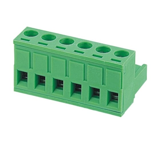 Клеммник Golten 8-контактный 5.08, угловой 2EGTK-5.08-08P-14-00, 10 шт erp847882