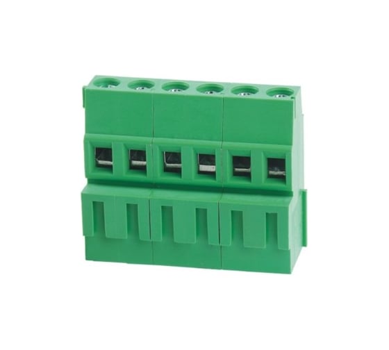 Клеммник Golten 2-контактный 5.0, прямой GT500H-5.0-02P-14-00, 50 шт erp868696
