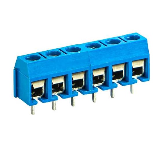 Клеммник Golten 2-контактный 5.0, прямой GT306-5.0-02P-12-00, 50 шт erp847934