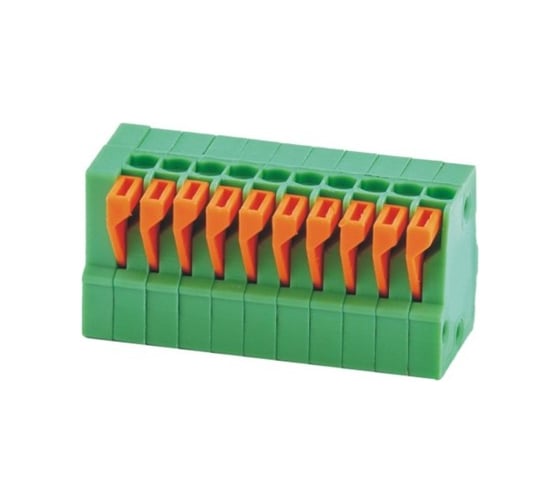 Клеммник Golten 8-контактный 2.54, прямой GT141V-2.54-08P-14-00, 10 шт erp847920