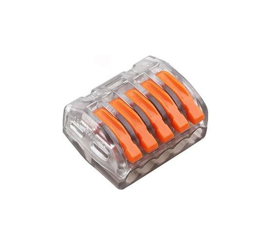Соединитель клеммный RIPO PCT-215/A (аналог 222-415) 5 контактов(упк.20шт.) 008-400035-20