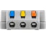 Клемма монтажная разветвительная 3-х полюсная MasterProf 9 x 0,08-(2,5)4,0 кв.мм, рычажная ЭТ.010143 8