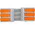 Клемма монтажная разъёмная MasterProf 3 x 0,2-(2,5)4,0 кв.мм, рычажная ЭТ.010146 1