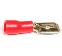 Разъём DORI плоский изолированный, штекер 6,3 мм 0,5-1,5 мм2 РПИп 100 шт 44611