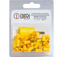 Штыревой плоский наконечник DORI НШПИ 4,0-6,0 мм2 50 шт 44444