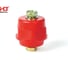 Изолятор силовой HLT SM25 Н25_D27xМ6мм с болтом (10шт./уп) 086-01-10 2