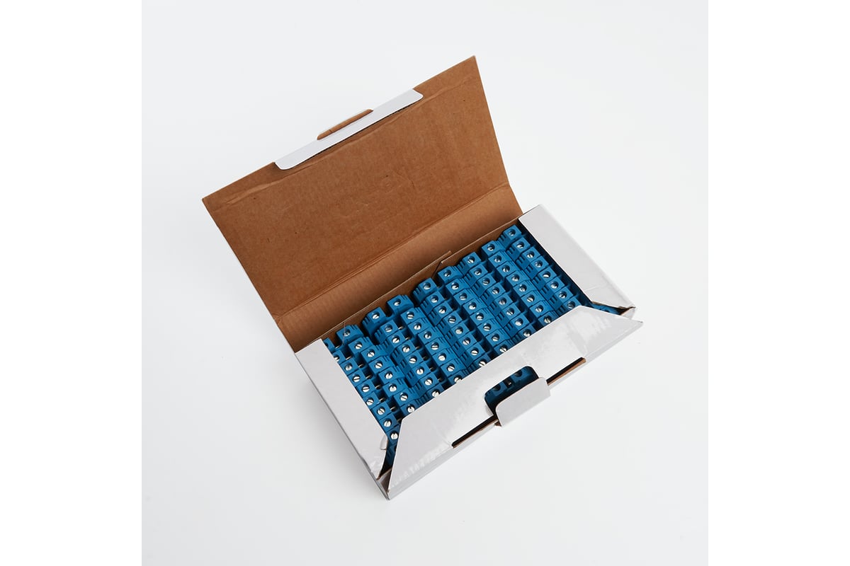 Наборный изолированный (винтовой) зажим STEKKER ЗНИ - 10,0 (JXB10 ...