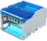Шина на DIN-рейку в корпусе (кросс-модуль) STEKKER 4x7 3L+PEN LD505-407 39683 3