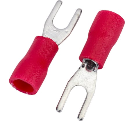 Наконечники для проводов обжимные вилочные НВИ 1,25-3 вилка 0,5-1,5мм (упаковка/20 штук) TDM ELECTRIC SQ0568-0012