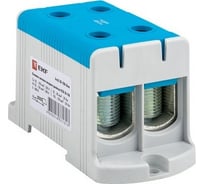 Вводная силовая двойная клемма EKF КСВ 35-150 синяя PROxima kvs2-35-150-blue