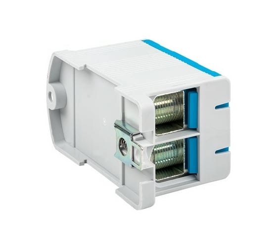 Вводная силовая двойная клемма EKF КСВ 35-150 синяя PROxima kvs2-35-150-blue
