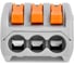 Клемма монтажная соединительная MasterProf 3x0.08-(2.5)4 кв.мм, рычажная, 20 шт ЭТ.010102 3