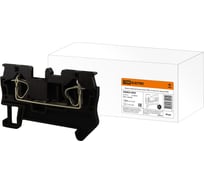 Безвинтовой клеммный зажим TDM ELECTRIC (ЗКБ) 2,5 мм2, 31А, черный SQ0822-0095