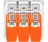 Клемма монтажная соединительная MasterProf 3 x 0,08-(2,5)4,0 кв.мм, рычажная, прозрачная, 5 шт, ЭТ.010093 1