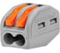 Клемма монтажная соединительная MasterProf 2 x 0,08-(2,5)4,0 кв.мм, рычажная, 20 шт, ЭТ.010101 1