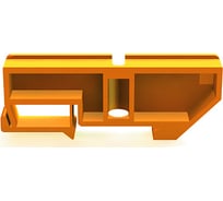Изолятор для установки нулевой шины на дин-рейку 35 мм DEKraft ИД-101 желтый 32250DEK