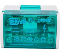 Кросс-модуль на DIN-рейку DEKraft 2x7 групп 100А ШН-103 32015DEK 1113510