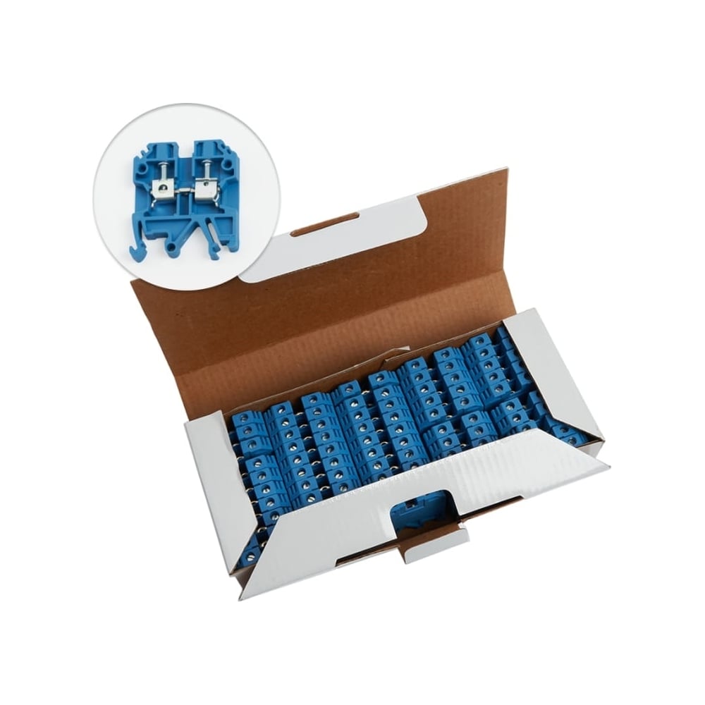 Изолированный наборный зажим (винтовой) STEKKER ЗНИ - 6,0 (JXB 6 ...