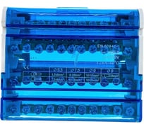 Шины на DIN-рейку STEKKER в корпусе (кросс-модуль) 4x11 3L+PEN LD505-411 39684