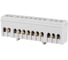 Шина TDM ELECTRIC L фаза, в сером изоляторе, на DIN-рейку, 6x9мм, 12 групп SQ0801-0212 1