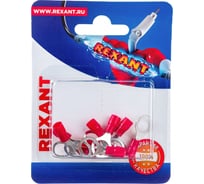 Кольцевой изолированный наконечник REXANT d 8,4 мм 0,5-1,5мм2 НКи 1.5-8 красный 10 шт 06-0416-A