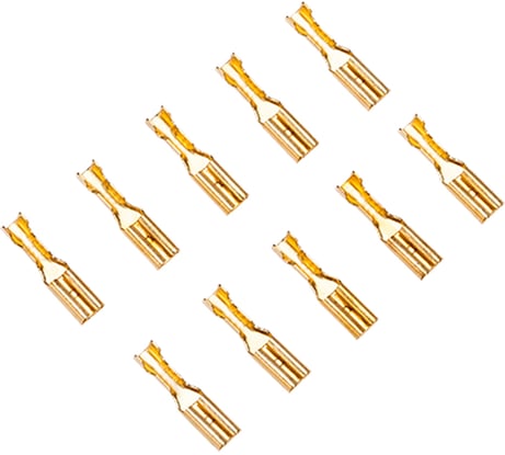 Плоская клемма гнездо REXANT 3,6 мм 10 шт 06-0399-A