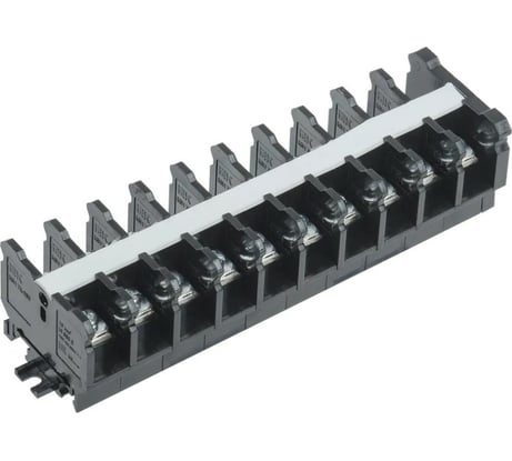 Блок зажимов IEK БЗН TK-060 10 мм2 60А на DIN-рейку 10 пар YZN43-10-010-K02