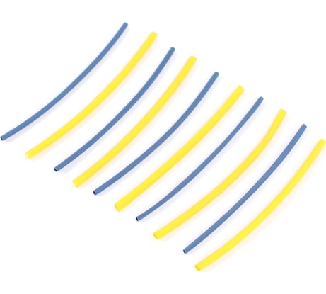 Термоусадочная трубка VOLTON набор №9 10шт. Ф 2/1, 3/1.5 по 5 шт. VLT250049