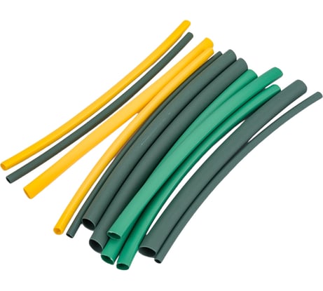 Термоусадочная трубка VOLTON набор №5 12шт. Ф 2/1, 3/1.5, 4/2, 5/2.5 по 3 шт. VLT250045