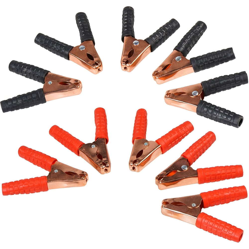 Зажимы (крокодилы) для пусковых проводов Airline S 150А, 10х9 см, 10 ...