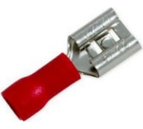 Плоский изолированный разъем ARNEZI FDV 1-250, мама, 0.8x6.3мм 080413