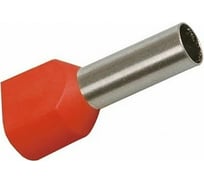 Наконечник-гильза НГИ2 General Lighting Systems GNGI-E2-2x1.5-12 красный с напылением 475768