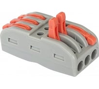 Универсальная клемма General Lighting Systems GTER5-03 монтажная, 3-проводная, двусторонняя 800485