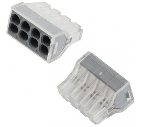 Строительно-монтажная клемма General Lighting Systems GTER6-08 СМК 8-проводная 0.75-2.5 мм2 800491