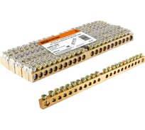 Нулевая N шина TDM ELECTRIC 6х9мм 22/1 (22 группы/крепеж по центру) SQ0801-0045