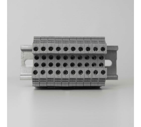 Набор клемм KLR DBK 4/6 (серый) - 10 шт 4000010