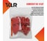 Набор клемм KLR DBK 4/6 RD (красный) - 10 шт 4000012 2