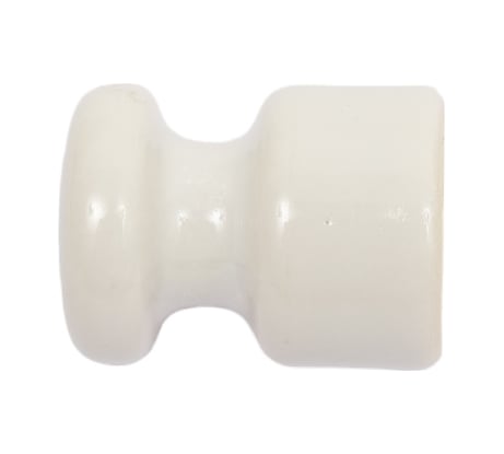 Керамический ретро изолятор Retrika белый, 20 шт RI-02201-20