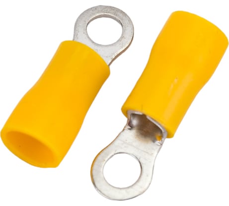 Кольцевая изолированная клемма Nord-Yada 4.3мм 4-6кв.мм (желтая) (НКи 6.0-4 / НКи5,5-4) 906359
