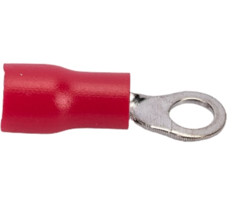 Кольцевая изолированная клемма Nord-Yada 3.7мм 0.5-1.5кв.мм (красный) (НКи 1.5-3.5) 906352
