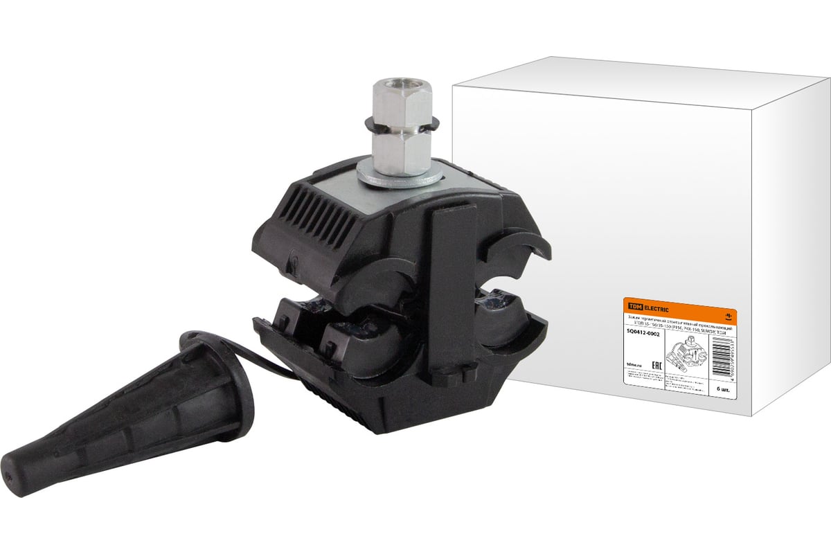 Герметичный зажим TDM ELECTRIC ответвительный прокалывающий ЗГОП 35-150 ...