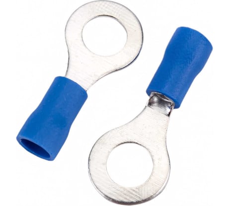 Изолированная кольцевая клемма Nord-Yada 6.5мм 1.5-2.5кв.мм (синяя) (НКи 2.5-6 / НКи2-6) 906362