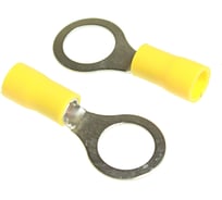 Кольцевая изолированная клемма Nord-Yada 6.5мм 4-6кв.мм (желтая) (НКи 6.0-6 / НКи5,5-6) 906363