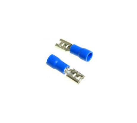 Изолированная клемма "мама" Nord-Yada 6.3мм 1.5-2.5кв.мм (синяя) 906327