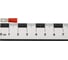 Плоский изолированный наконечник с манжетой KLR RFE-1488 папа 4,8x0,8 Красный НУ=100шт 6701488 4