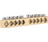 Шина PEN земля-ноль REXANT 6x9 мм 10/1 10 групп/крепеж по центру 11-2359 5
