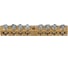 Шина PEN земля-ноль REXANT 6x9 мм 8/1 8 групп/крепеж по центру 11-2372 4