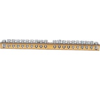 Шина PEN земля-ноль REXANT 6x9 мм 20/1 20 групп/крепеж по центру 11-2362